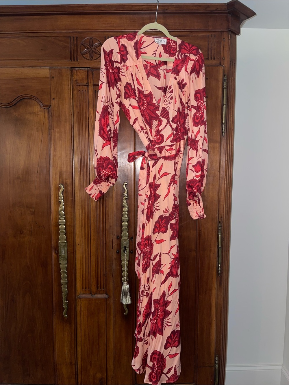 Omika Lorelei wrap dress